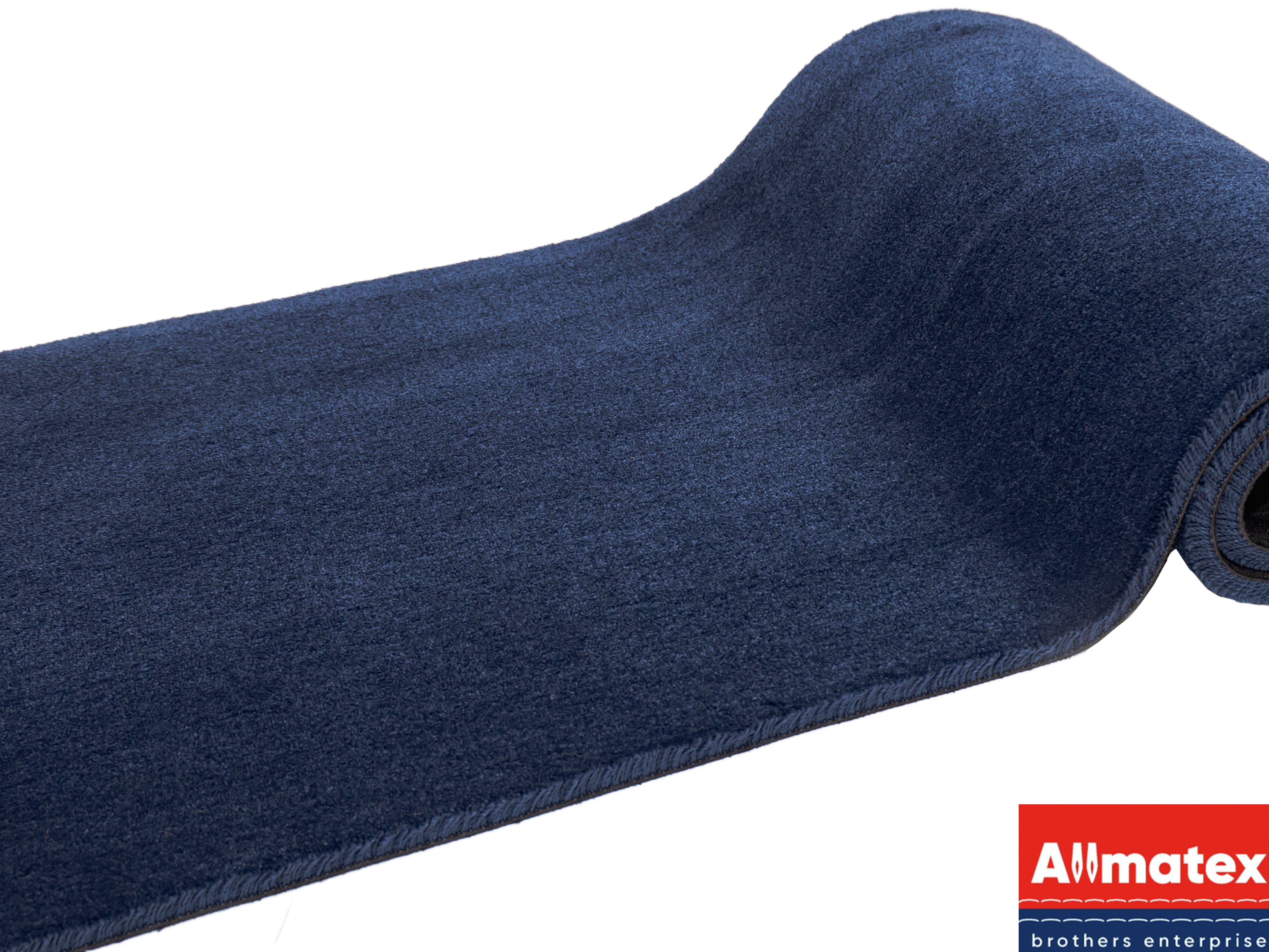 Ковролин "Rich" синий (антислип)