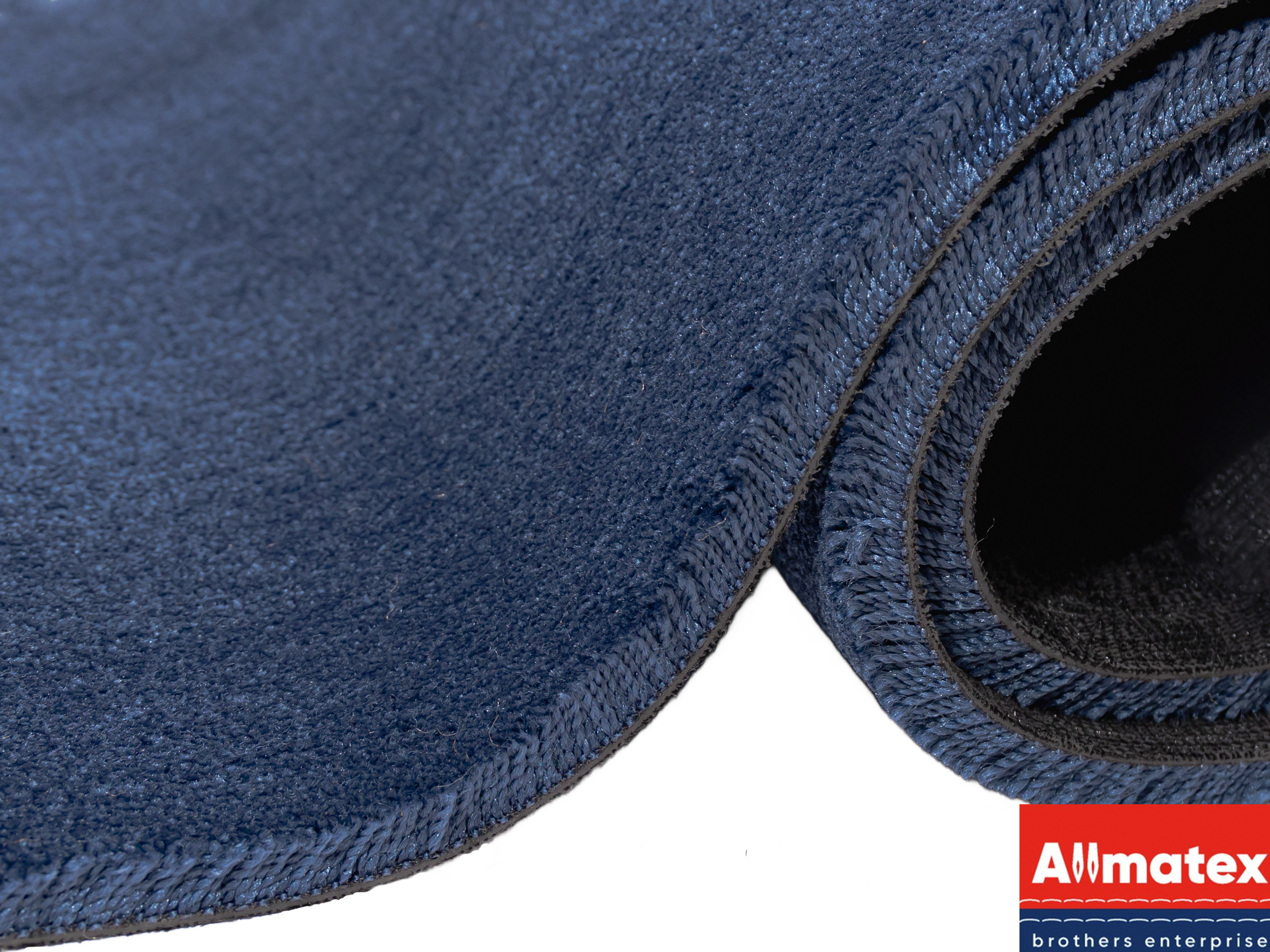 Ковролин "Rich" синий (антислип)