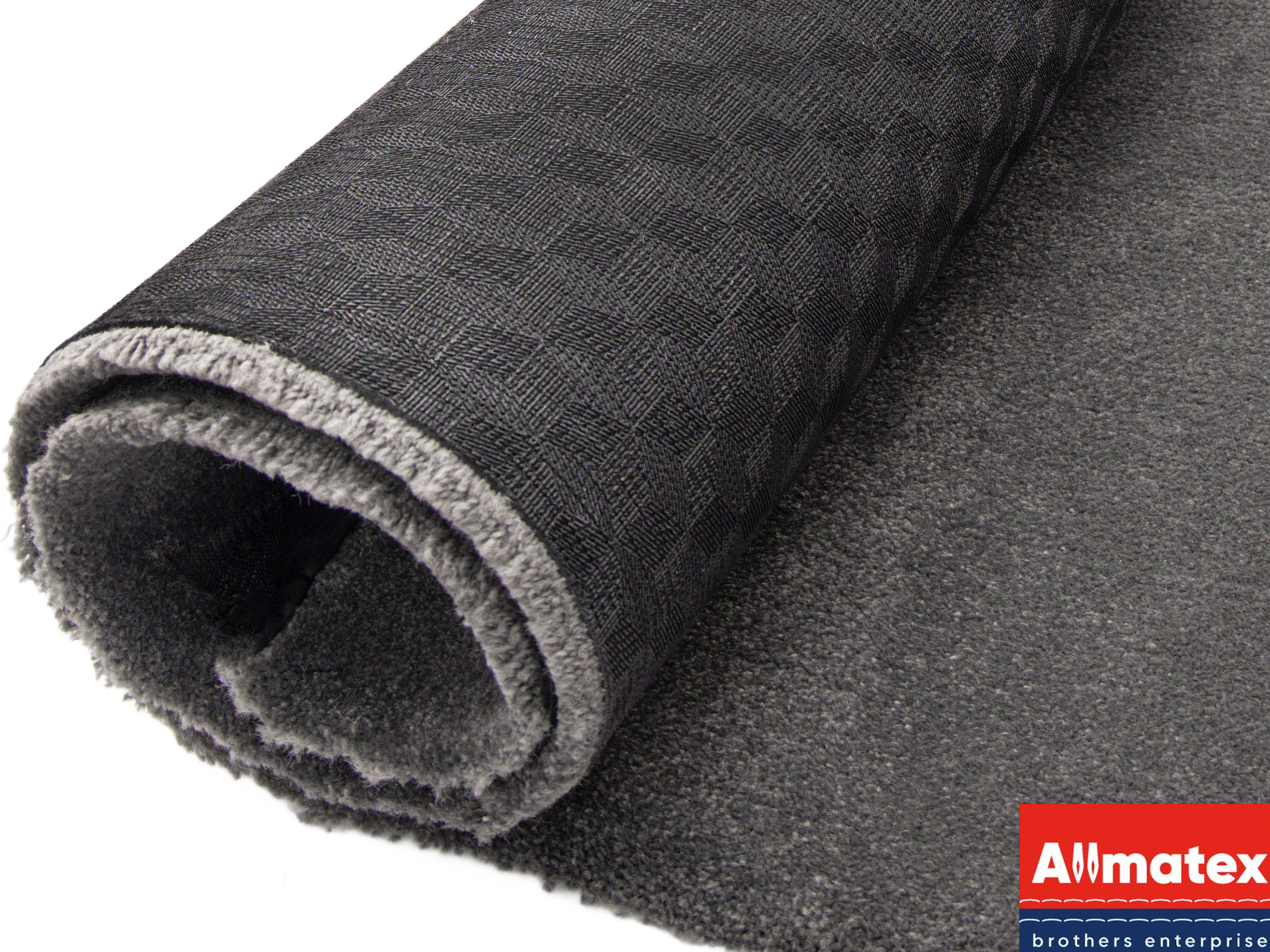 Ковролин "Rich" темно-серый (антислип)