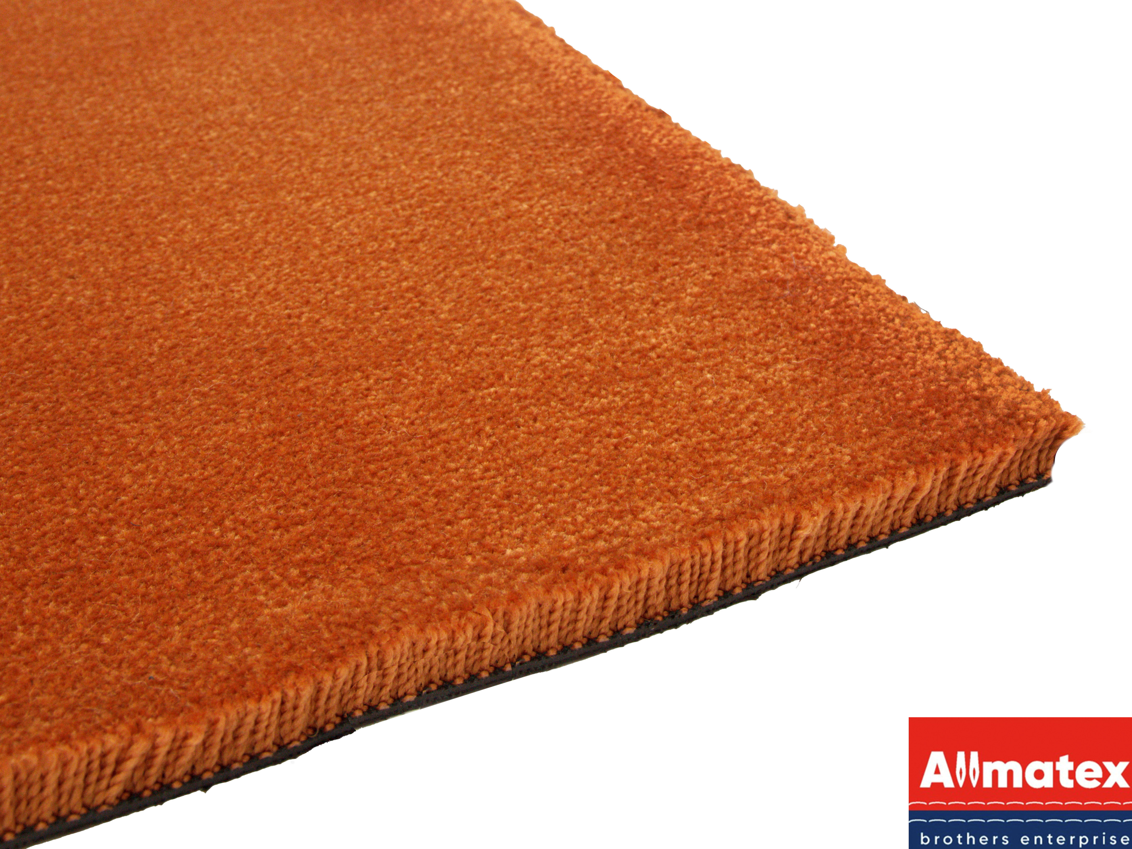 Ковролин "Rich" оранжевый (антислип)
