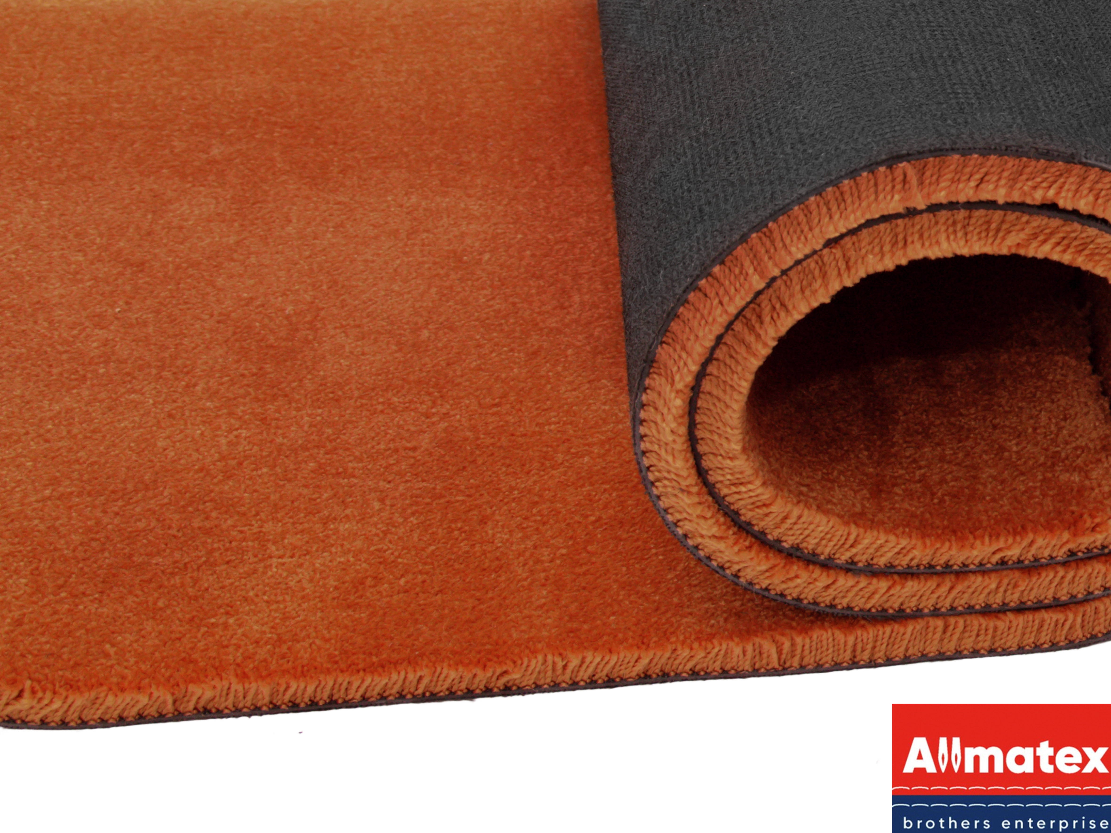 Ковролин "Rich" оранжевый (антислип)