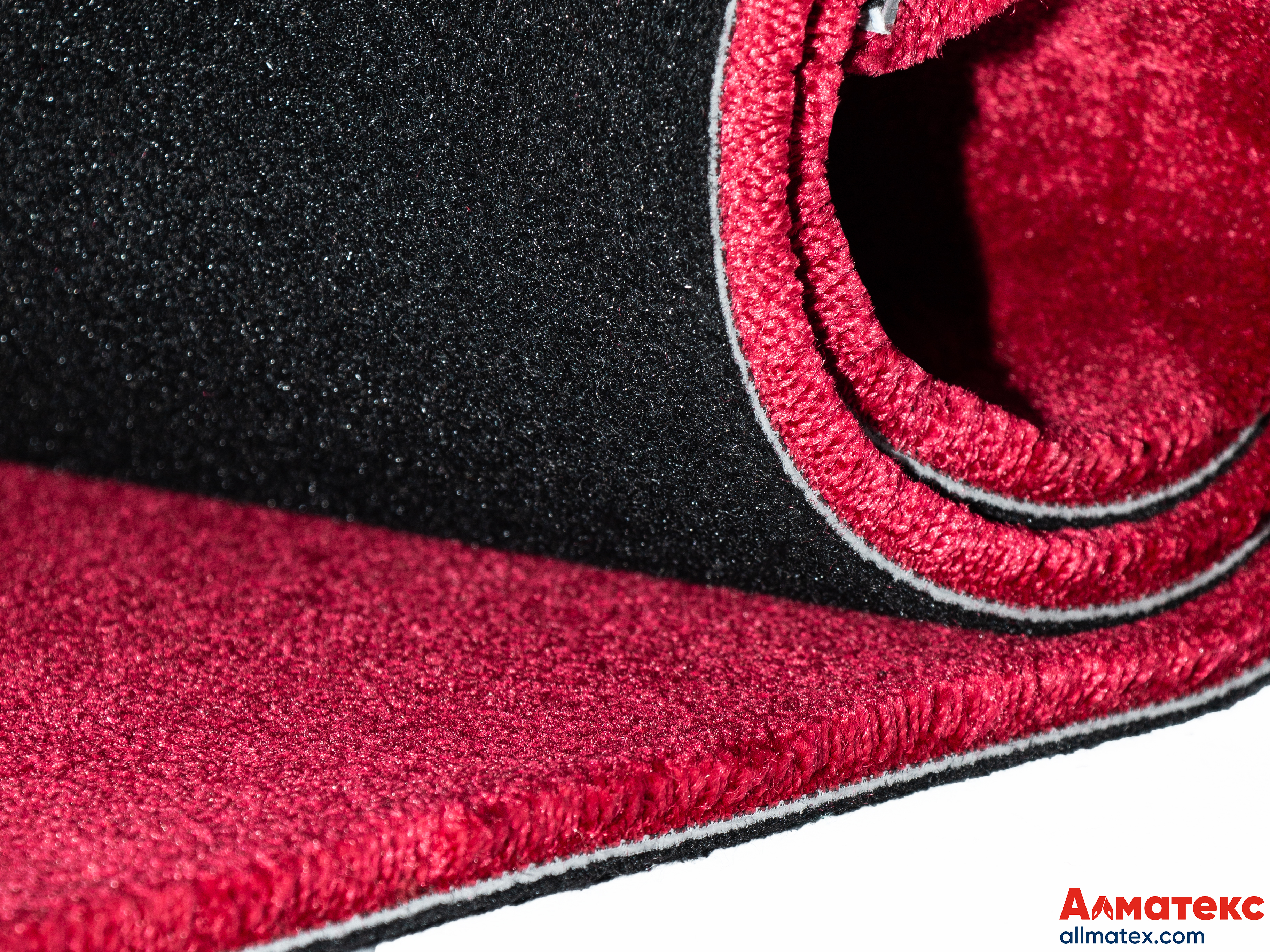 Ковролин "Rich" бордовый (антислип)